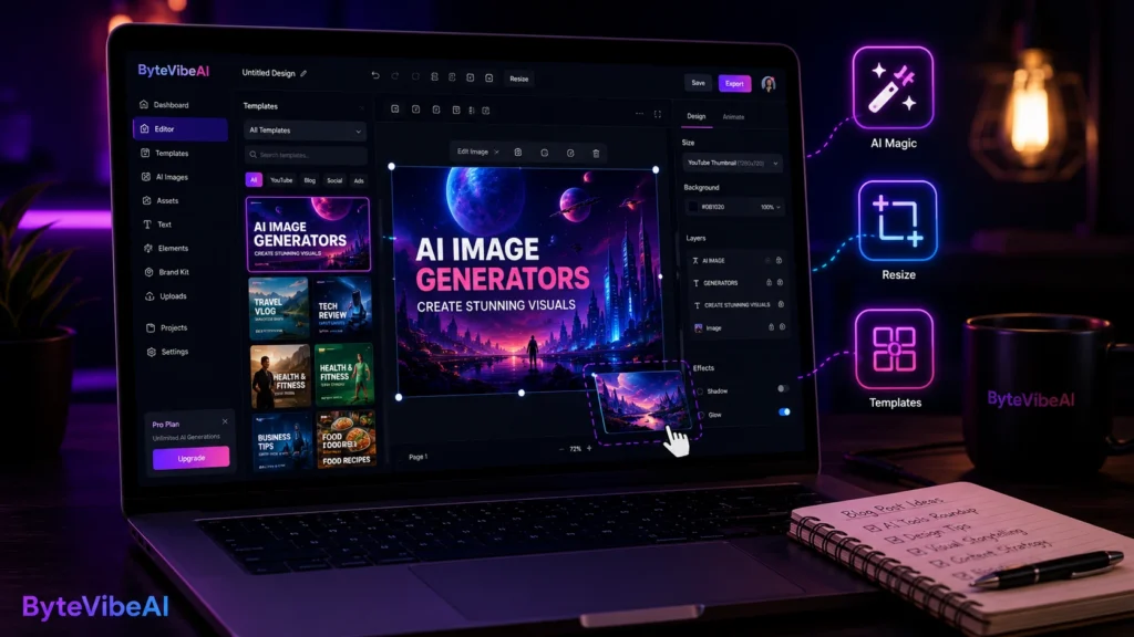 AI Image Generator Comparison for Bloggers Comparison of free AI image generators for blog and social media visuals