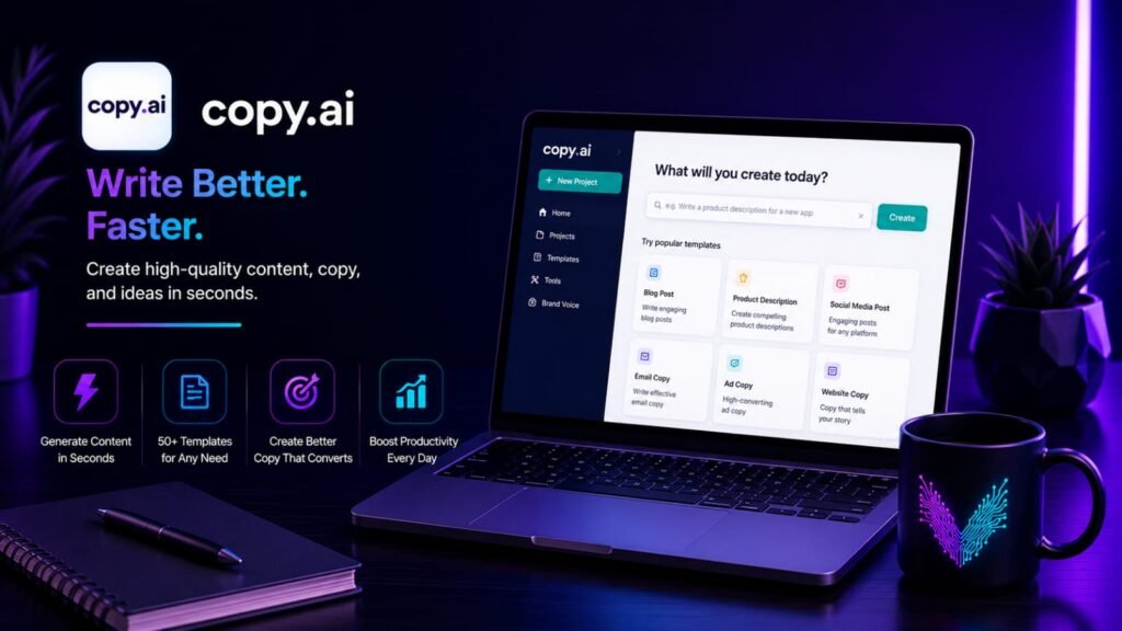 Copy.ai content creation platform