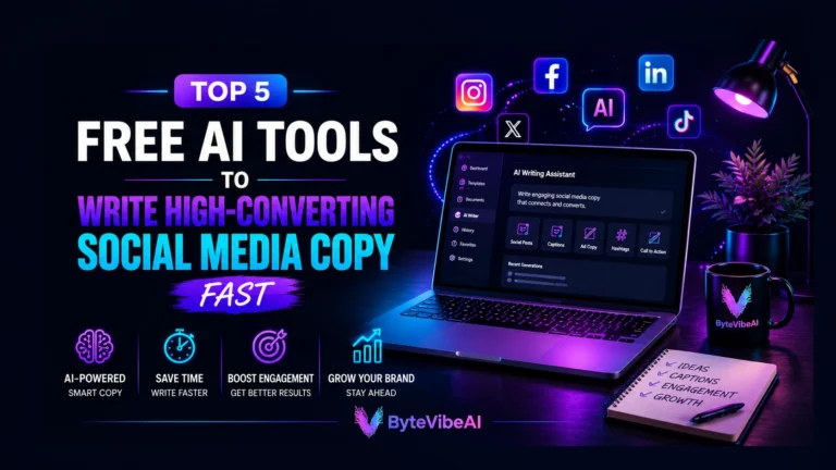 Free AI Tools For Social Media Copy