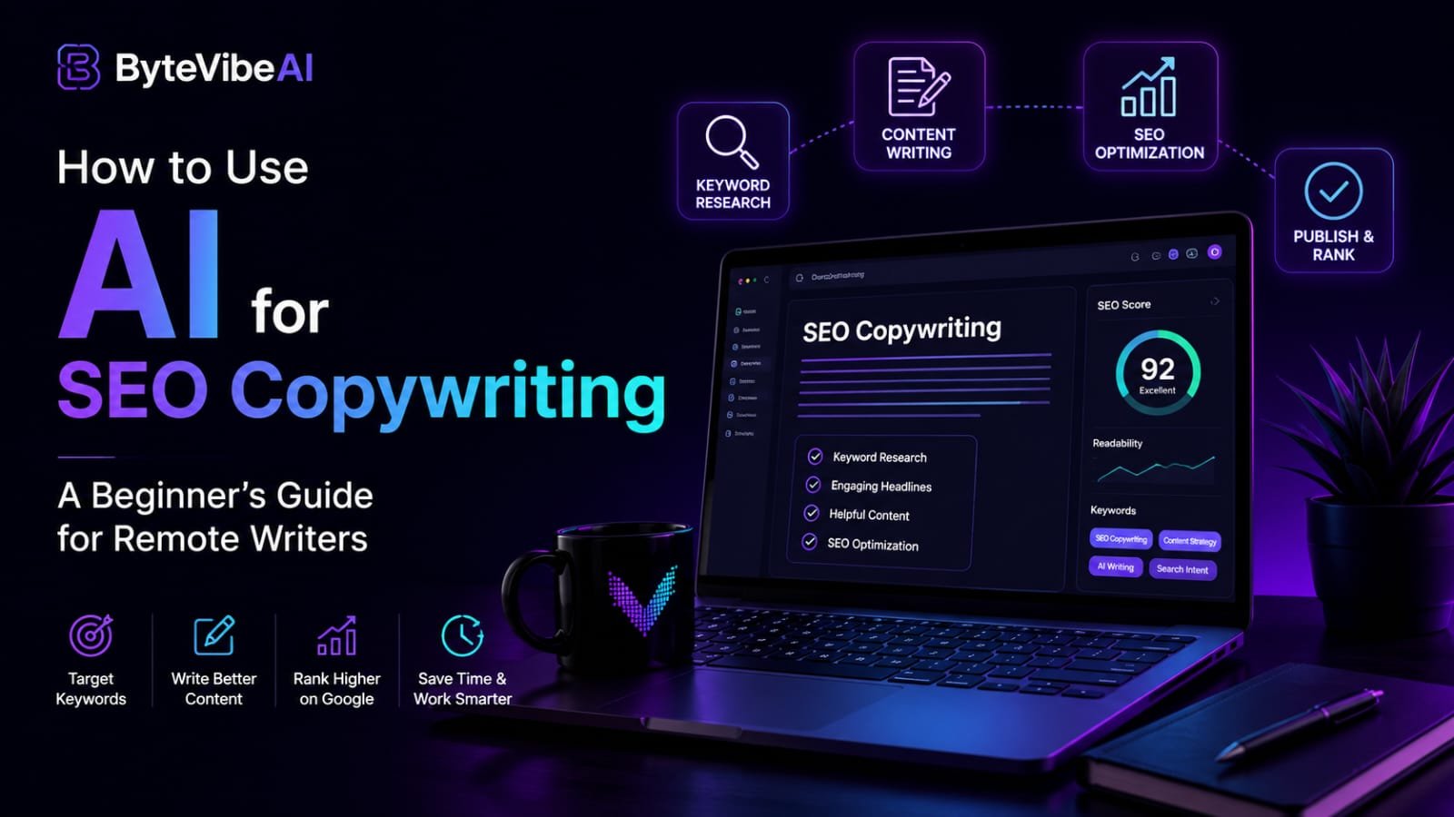 Beginner's guide to AI SEO copywriting for remote writers