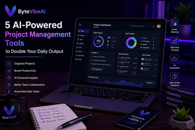 AI-Powered Project Management Tools helping teams organize projects and daily tasks