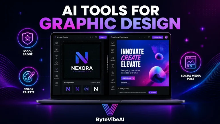 Best free AI tools for graphic design to create logos and social media posts