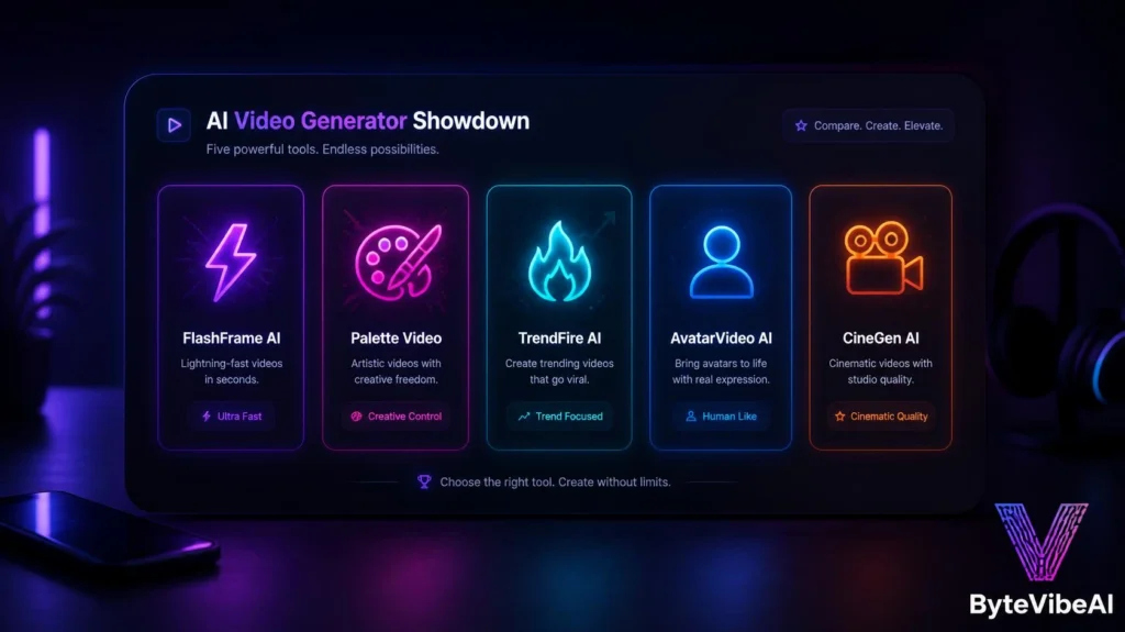 Overview of free AI video generator tools for TikTok and Instagram Reels