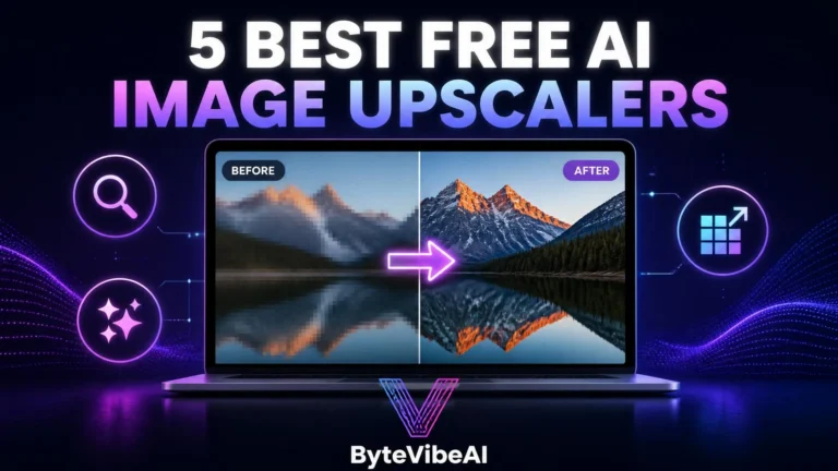 Free AI image upscalers to fix low-resolution and blurry photos