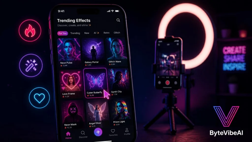 PixVerse generating a trending video effect for social media