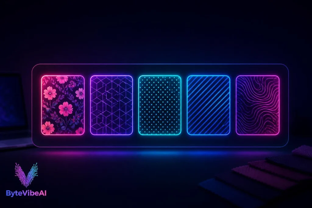 Overview of free AI pattern generators for seamless packaging and product designs