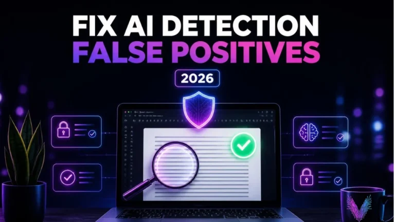 How to fix AI detection false positives in human-written text