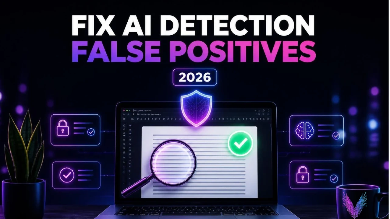 How to fix AI detection false positives in human-written text