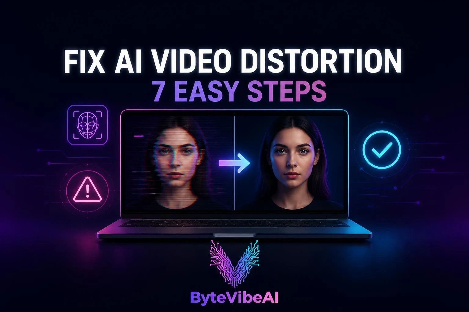 Fixing AI video face distortion and character drift step by step