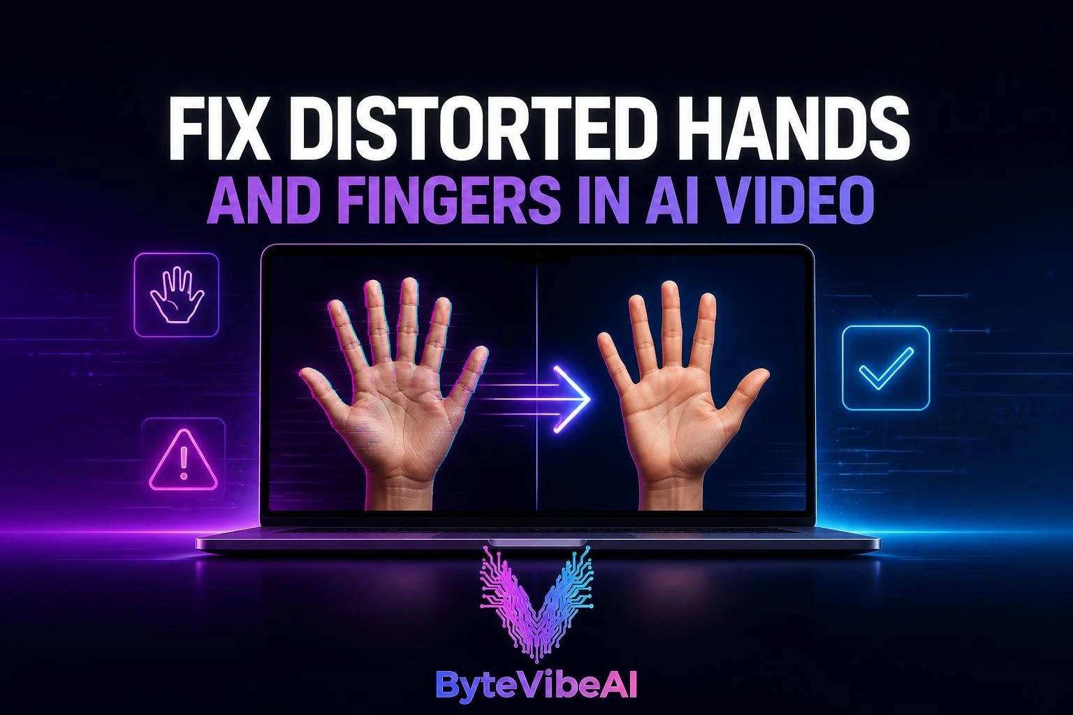 Fix distorted hands and fingers in AI video, step by step