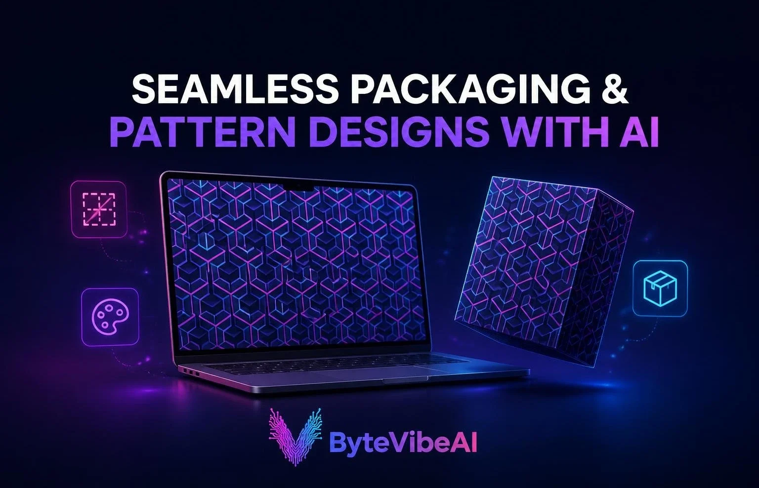Seamless packaging and pattern designs